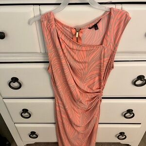 Victoria's Secret One Shoulder Coral Dress